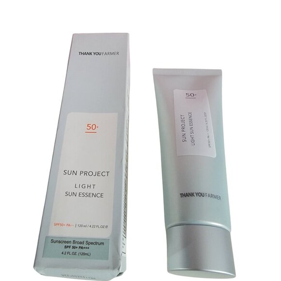 THANK YOU FARMER Sun Project Water Sun Cream SPF50+ 1.7oz NIB - Picture 6 of 11